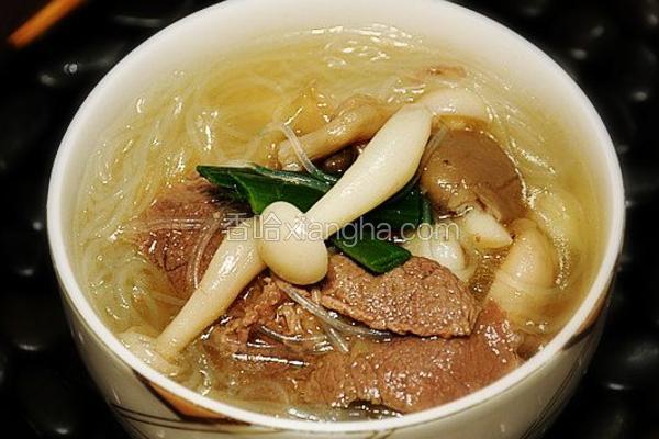 菌菇牛肉粉