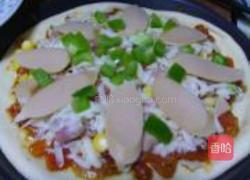 鸡肉披萨的做法图解12