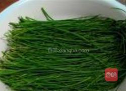 小蒜鸡蛋馍花素饺子的做法图解1