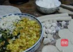 小蒜鸡蛋馍花素饺子的做法图解6