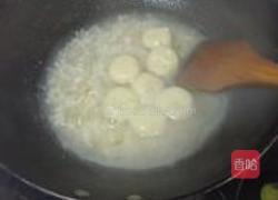 酒酿清香圆子的做法图解10