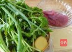 芥菜鲜肉大馄饨的做法图解1