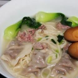 肉片鸡蛋面条饺的做法[图]