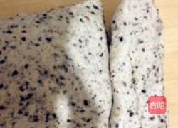 黑芝麻双色馒头的做法图解13