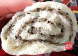黑芝麻双色馒头的做法图解25