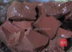 猪血烫米粉的做法图解2