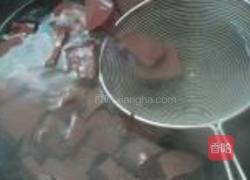 猪血烫米粉的做法图解3