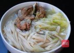 脊骨热汤面的做法图解9