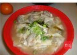 荠菜鲜肉大馄饨的做法图解13