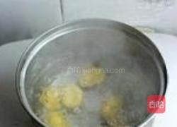 棋格芝麻栗子糕的做法图解4