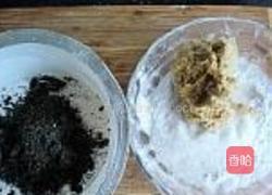 棋格芝麻栗子糕的做法图解7