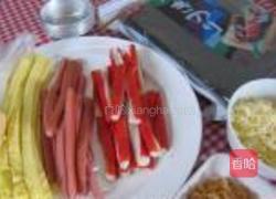 寿司芝士塔的做法图解1