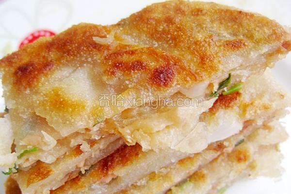 香煎千层肉饼