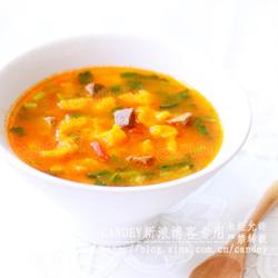 番茄牛肉黄金疙瘩汤的做法[图]