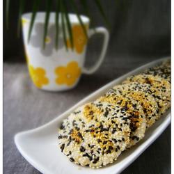 芝麻薯泥糯米饼的做法[图]