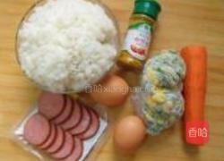 咖喱蛋炒饭的做法图解1