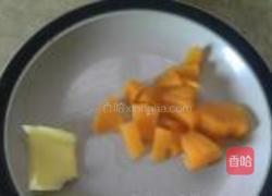 希腊酸奶黄桃布丁的做法图解2