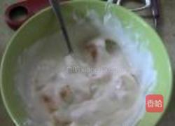 希腊酸奶黄桃布丁的做法图解3