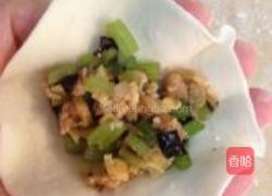 味噌海米芹菜包的做法图解7