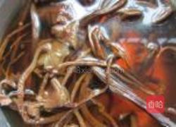茶树菇肉丝面的做法图解1