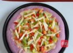 紫薯披萨的做法图解15