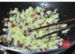 蛋蔬腊味饭的做法图解7