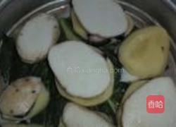 芋头土豆酱肉夹的做法图解4