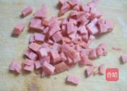 南瓜奶油拌面的做法图解2