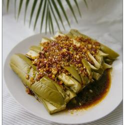 蒜蓉剁椒拌蒸茄的做法[图]