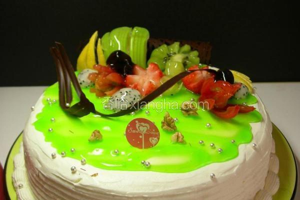 浅海绿湾蛋糕