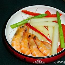 鲜虾蔬菜卷的做法[图]