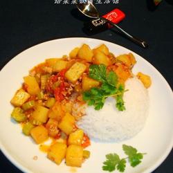 土豆丁盖浇饭的做法[图]