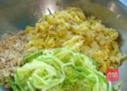 西葫芦玉米面蒸饺的做法图解6