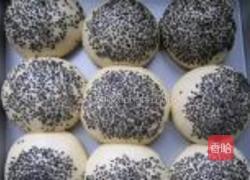 黑芝麻餐包的做法图解11