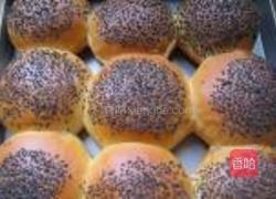 黑芝麻餐包的做法图解12