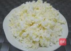 西生菜蛋炒二米饭的做法图解1