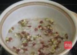 绿萼梅山药糯米粥的做法图解4