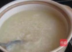 绿萼梅山药糯米粥的做法图解8