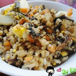 私房金沙炒饭的做法[图]