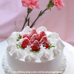 草莓蛋糕的做法[图]