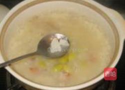 百合花白果糯米粥的做法图解8