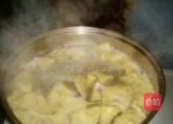 青菜绿茶馄饨的做法图解12