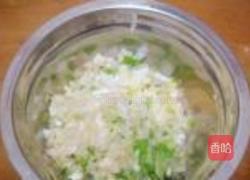 青菜绿茶馄饨的做法图解4