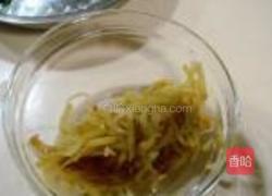 尖椒榨菜饸饹面的做法图解2
