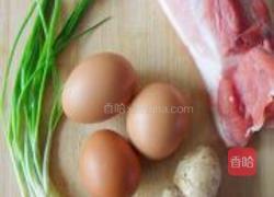 自制鲜肉蛋饺的做法图解1