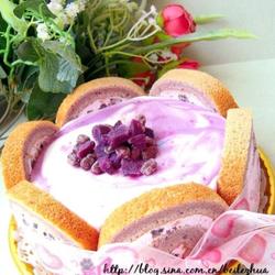 紫薯慕斯蛋糕的做法[图]