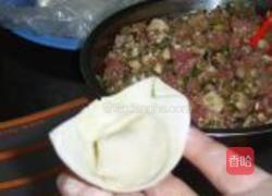 香菜肉馅大馄饨的做法图解8