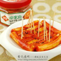 韩式手指炒年糕的做法[图]