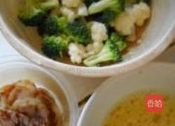 剁椒双花炒饭的做法图解2