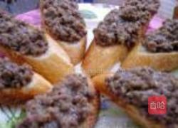 牛肉烧多士的做法图解5